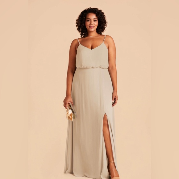 Birdy Grey Dresses & Skirts - Birdy Grey Gwenne Taupe Dress Size XXL NWT